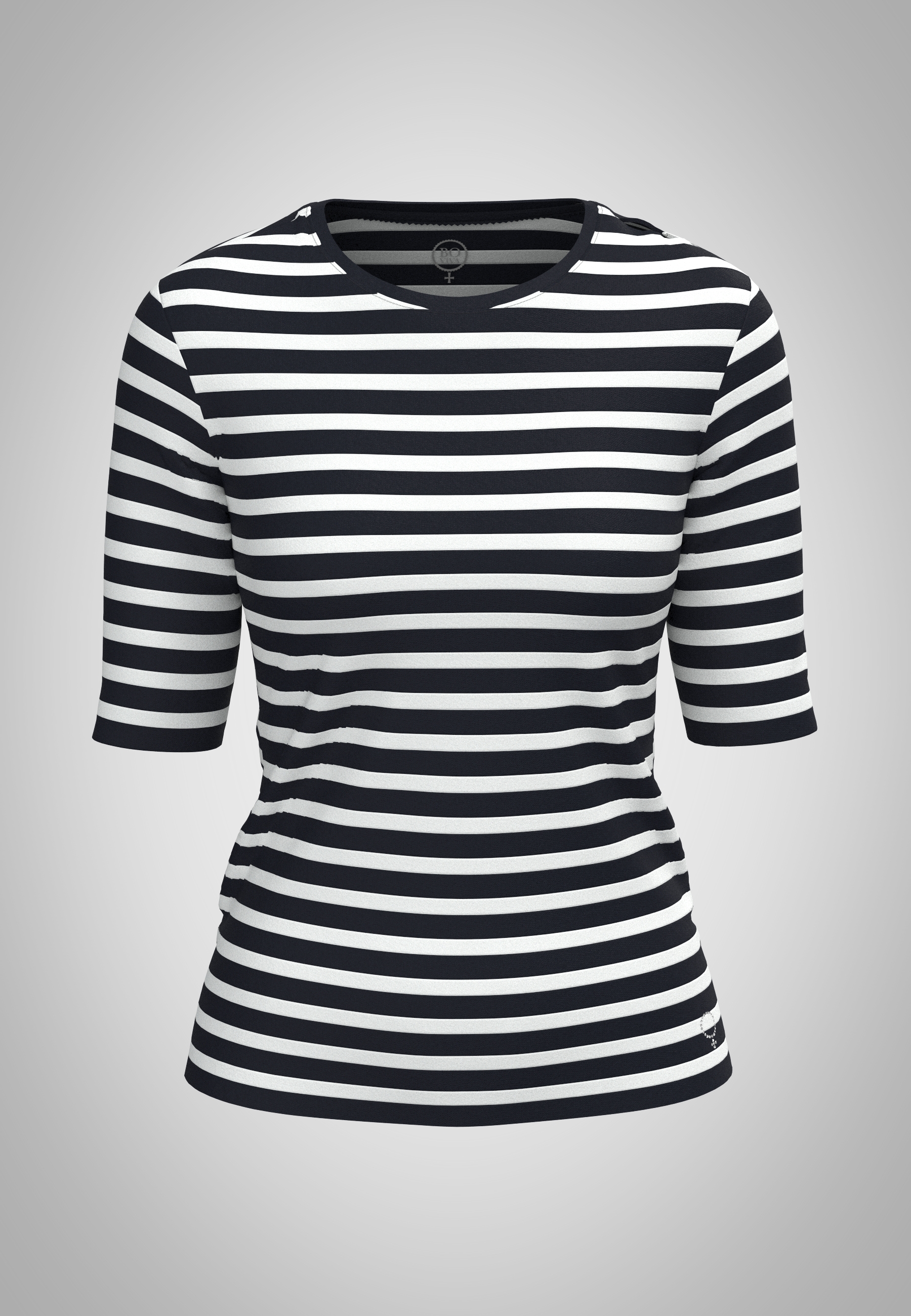 10102 VENUS | SHIRT ROUND-NECK ELBOW