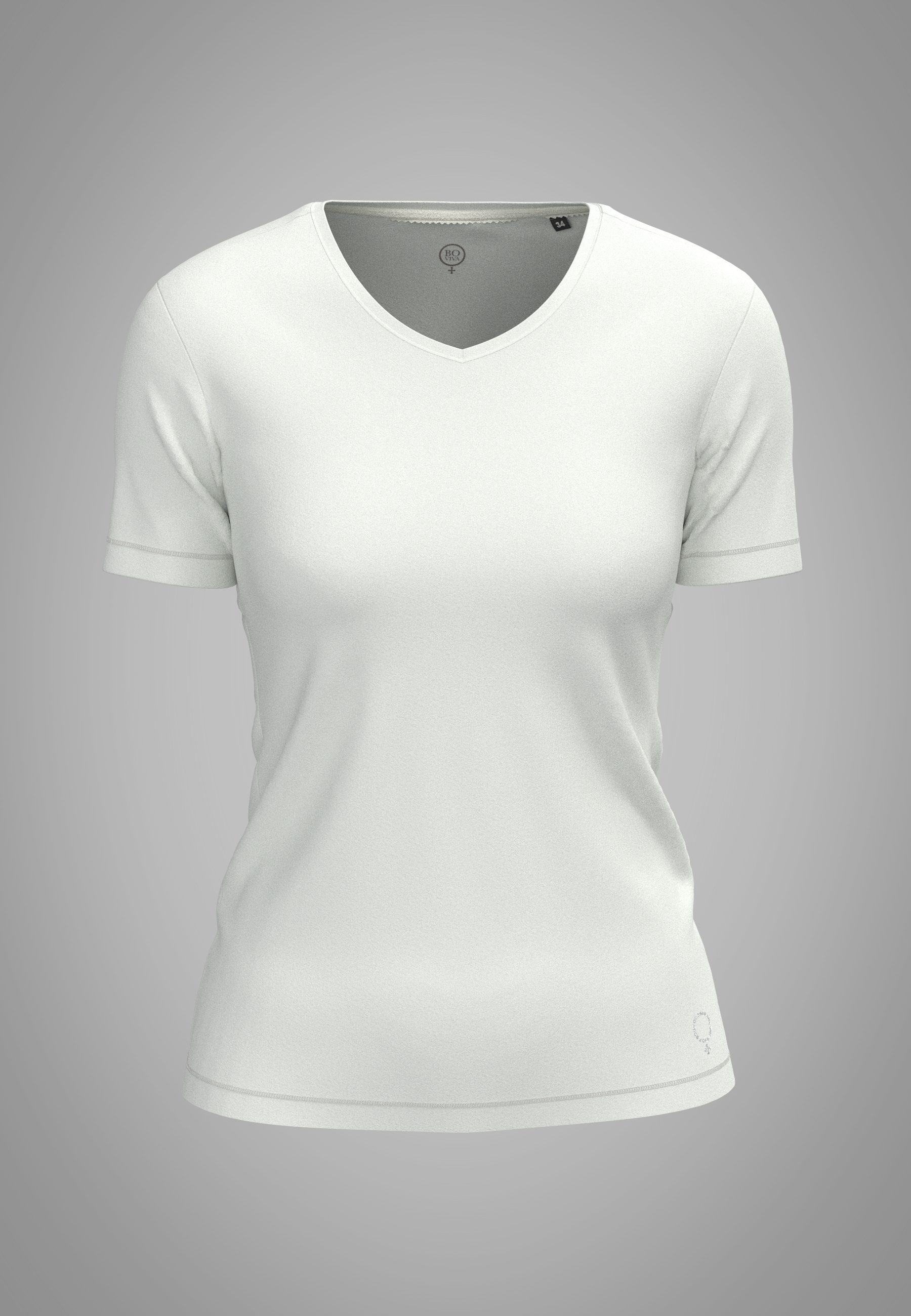 20100 VENUS | SHIRT V-NECK 1/2 SLEEVE